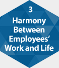 Harmony between employees’ work and life