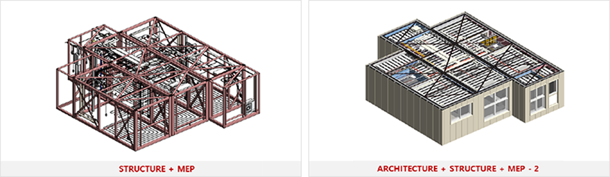 STRUCTURE + MEP / ARCHITECTURE + STRUCTURE + MEP - 2