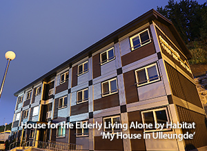 House for the Elderly Living Alone by Habitat' My House in Ulleungdo'