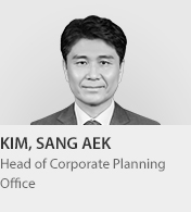 KIM, SANG AEK - Head of Corporate Planning Office