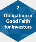 Obligation in Good Faith for Investors